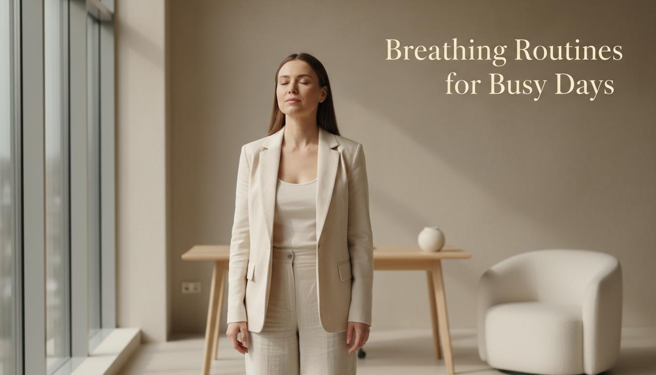 Simple Breathing Routines for Busy Days
