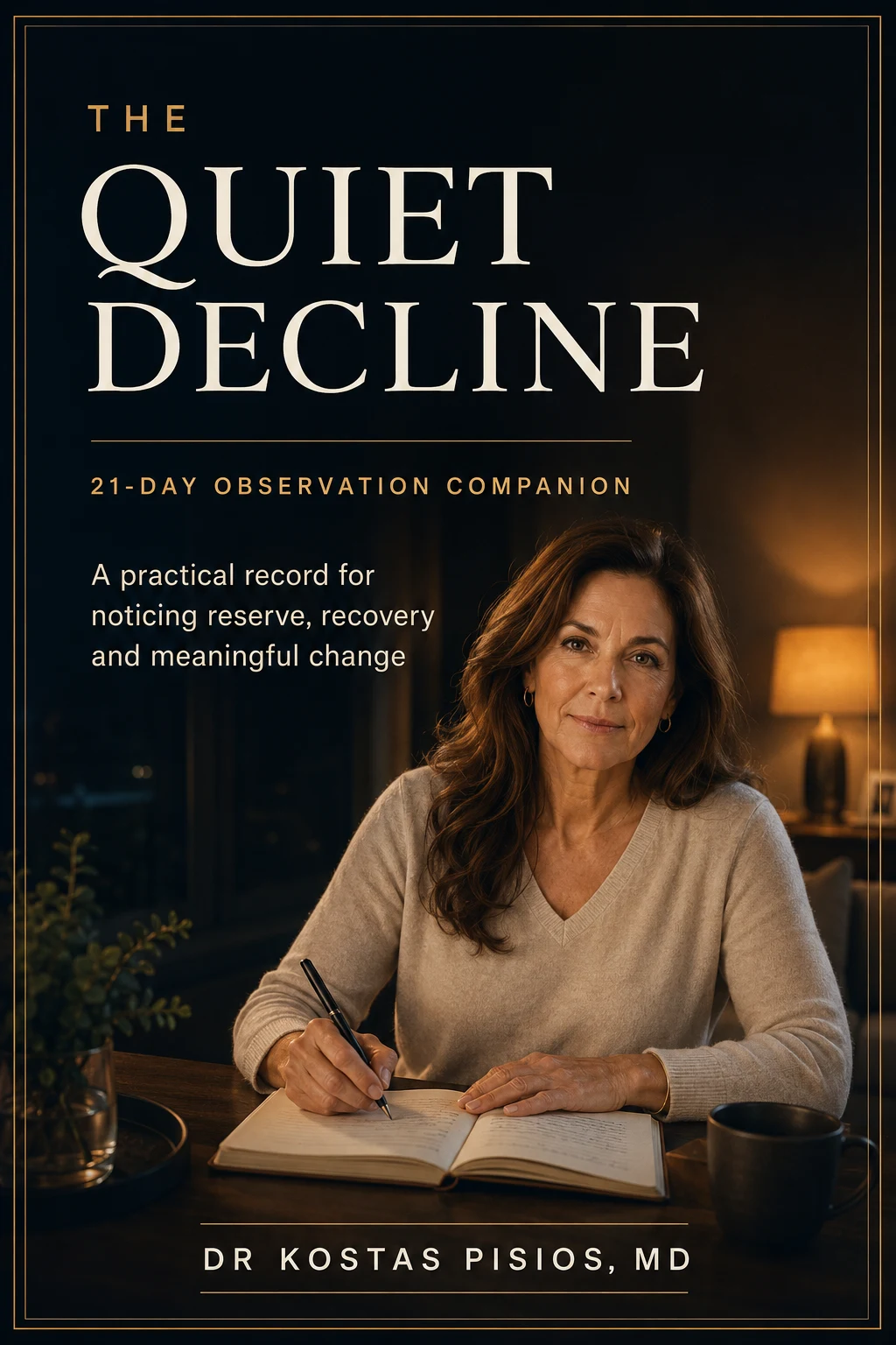 The Quiet Decline 21-Day Observation Companion — front cover