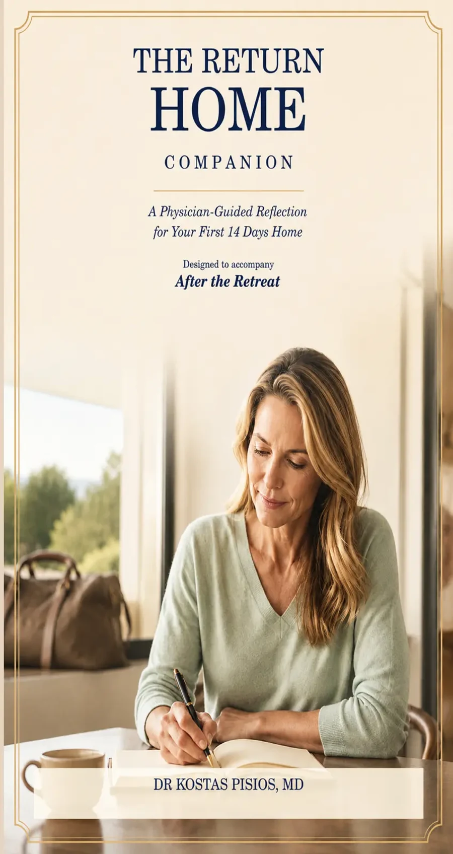The physical 14-day Return Home Companion that accompanies the Premium Retreat Edition